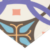 Decoratief Mozaïek Keramisch  Tegel Patroon Tafelkleed (Gekanteld)