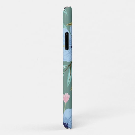 Decoratief mozaïekbloem Case-Mate iPhone case (Achterkant/rechts)