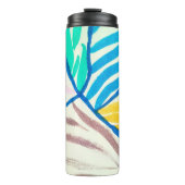  decoratief naadloos model w thermosbeker (Voorkant)