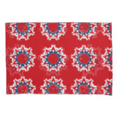 Decoratief naadloos patroon rond element kussensloop (Voorkant)