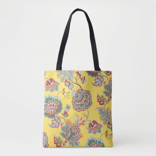 Decoratief  naadloos patroon. Traditioneel m Tote Bag (Voorkant)