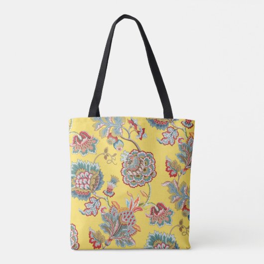 Decoratief  naadloos patroon. Traditioneel m Tote Bag (Achterkant)