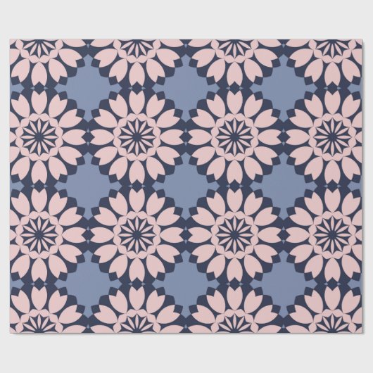 Decoratief naadloos patroon van verschillende geom cadeaupapier (Vlak)