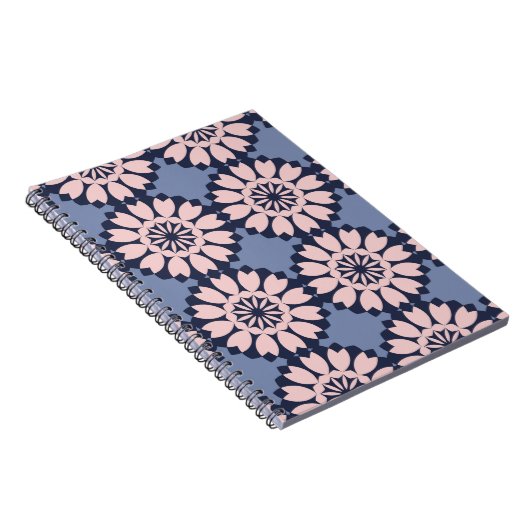 Decoratief naadloos patroon van verschillende geom notitieboek (Rechterzijde)