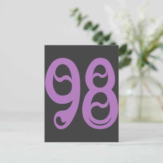 DECORATIEF NUMMER 98 BRIEFKAART (Staand voorkant)