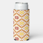 Decoratief Oekraïnse kruissteek Seltzer Blikjeskoeler (Seltzer Achterkant)