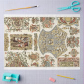 decoratief ontkoppelpapier voor Rococo-barokstijl Tissuepapier (Craft)
