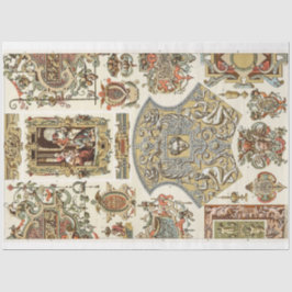 decoratief ontkoppelpapier voor Rococo-barokstijl Tissuepapier