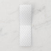 decoratief ontwerp negentien afsprakenkaart (Binnenkant ongevouwen)