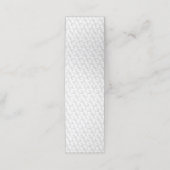 decoratief ontwerp negentien afsprakenkaart (Buitenkant ongevouwen)