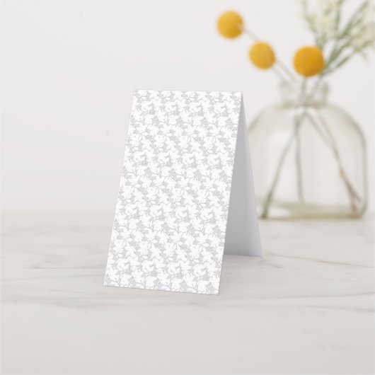 decoratief ontwerp negentien afsprakenkaart (Achterkant)