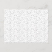 decoratief ontwerp twee aankondigingskaart (Achterkant)