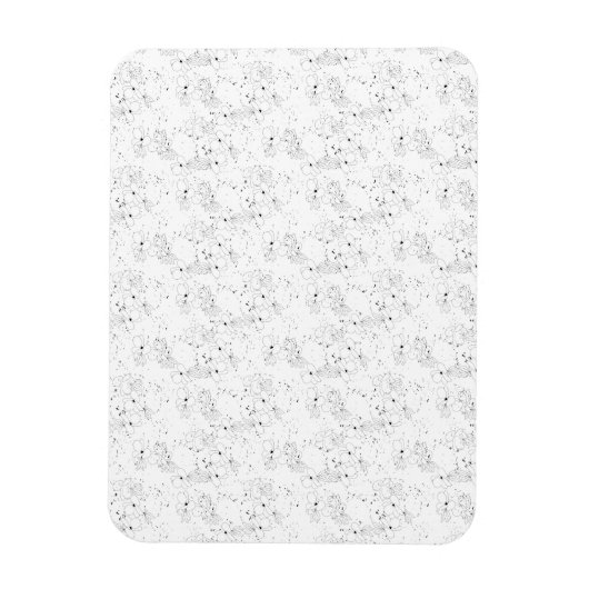 decoratief ontwerp Twee Magneet (Verticaal)