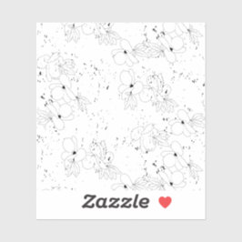 decoratief ontwerp Twee Sticker