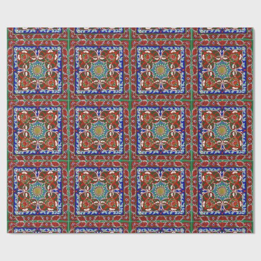  decoratief ontwerppatroon cadeaupapier (Vlak)