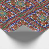  decoratief ontwerppatroon cadeaupapier (Hoek)