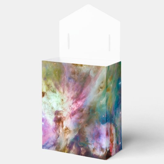 Decoratief Orion Nebula Galaxy Space Foto Bedankdoosjes (Geopend)