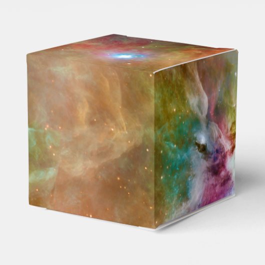 Decoratief Orion Nebula Galaxy Space Foto Bedankdoosjes (Achterkant)