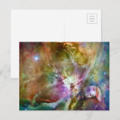 Decoratief Orion Nebula Galaxy Space Foto Briefkaart (Voorkant / Achterkant)