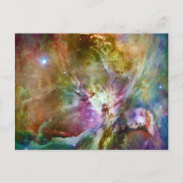 Decoratief Orion Nebula Galaxy Space Foto Briefkaart