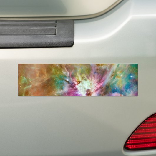 Decoratief Orion Nebula Galaxy Space Foto Bumpersticker (Op auto)