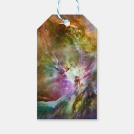 Decoratief Orion Nebula Galaxy Space Foto Cadeaulabel