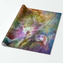 Decoratief Orion Nebula Galaxy Space Foto Cadeaupapier