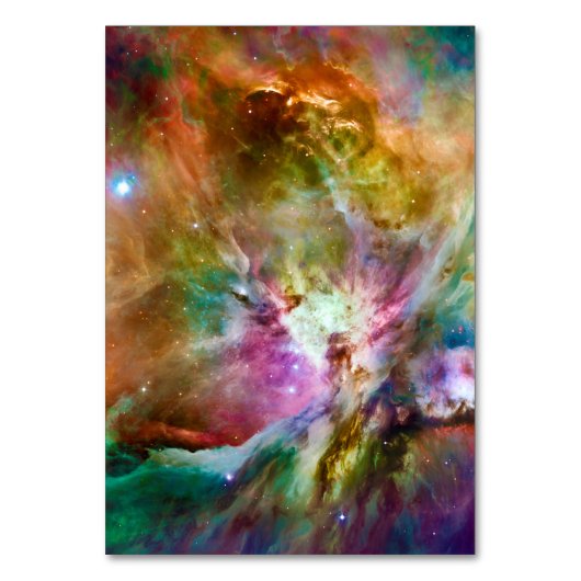 Decoratief Orion Nebula Galaxy Space Foto Kaart (Voorkant)