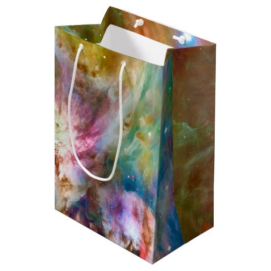 Decoratief Orion Nebula Galaxy Space Foto Medium Cadeauzakje (Voorkant Gekanteld)