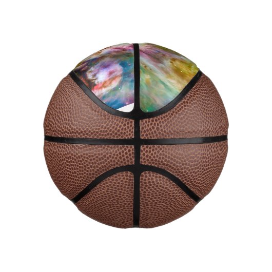 Decoratief Orion Nebula Galaxy Space Foto Mini Basketbal (Rechts)