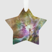 Decoratief Orion Nebula Galaxy Space Foto Ornament (voorkant)