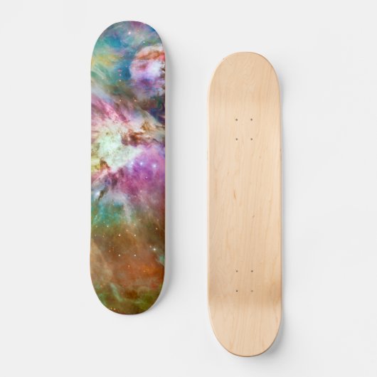 Decoratief Orion Nebula Galaxy Space Foto Persoonlijk Skateboard (Voorkant)