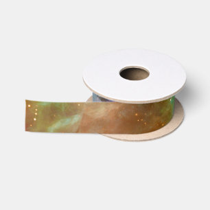 Decoratief Orion Nebula Galaxy Space Foto Satijnen Lint