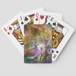 Decoratief Orion Nebula Galaxy Space Foto Speelkaarten
