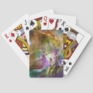 Decoratief Orion Nebula Galaxy Space Foto Speelkaarten