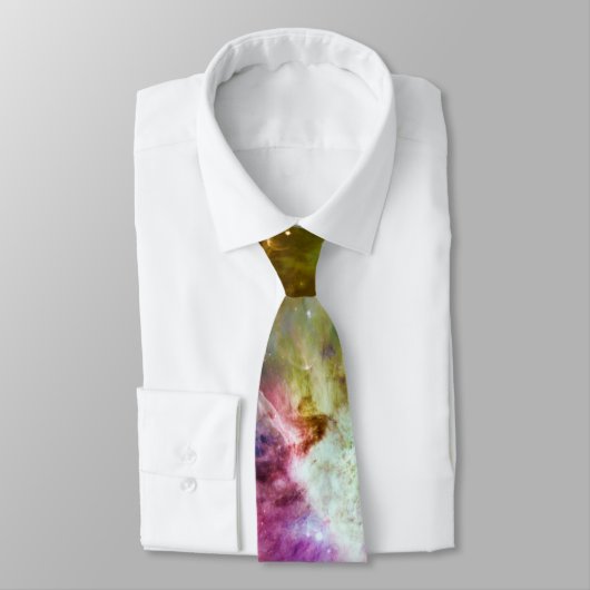 Decoratief Orion Nebula Galaxy Space Foto Stropdas (Gebonden)