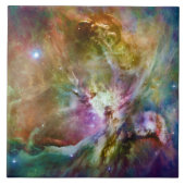 Decoratief Orion Nebula Galaxy Space Foto Tegeltje (Voorkant)