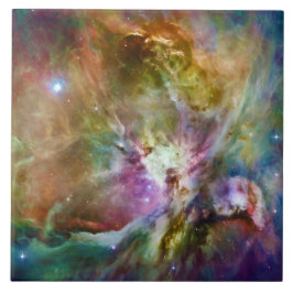 Decoratief Orion Nebula Galaxy Space Foto Tegeltje
