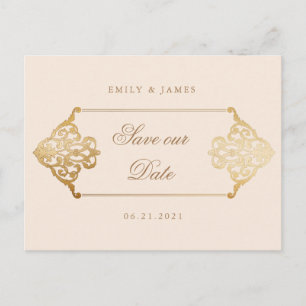  decoratief ornament met uitzondering van de datum briefkaart
