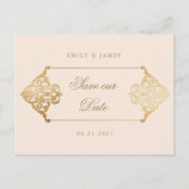  decoratief ornament met uitzondering van de datum briefkaart (Voorkant)