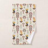 Decoratief oud Egyptisch naadloos patroon Bad Handdoek (Handdoek)
