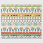 Decoratief oud Egyptisch ornament naadloos Cadeaupapier (Vlak)