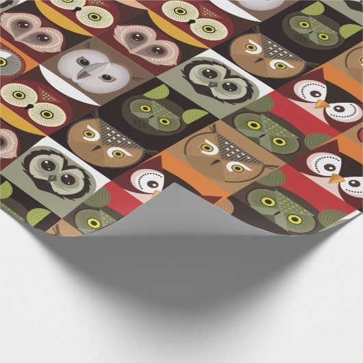 Decoratief oventeken cadeaupapier (Hoek)