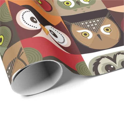 Decoratief oventeken cadeaupapier (Rol Hoek)