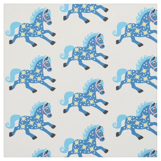 decoratief paard stof (Swatch)