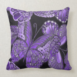 Decoratief Paars Butterfly Sierkussen