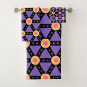 Decoratief Paarse Bad Handdoek (Insitu)