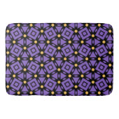 Decoratief Paarse Badmat (Voorkant)