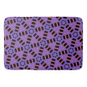 Decoratief Paarse Badmat (Voorkant)