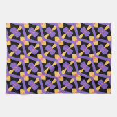 Decoratief Paarse Theedoek (Horizontaal)